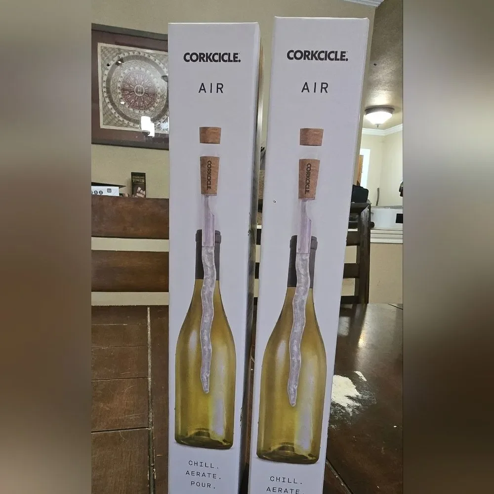 2 Brand new Corkcicle Wine Chiller and Aerator